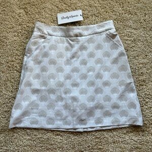 Daily Sports Desert Print Golf Skort Neutral Resort Country Club Size 2